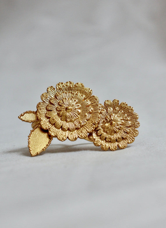 double marigold ring