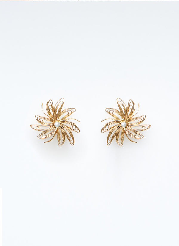 Pendientes Nellie Bly (Perla)