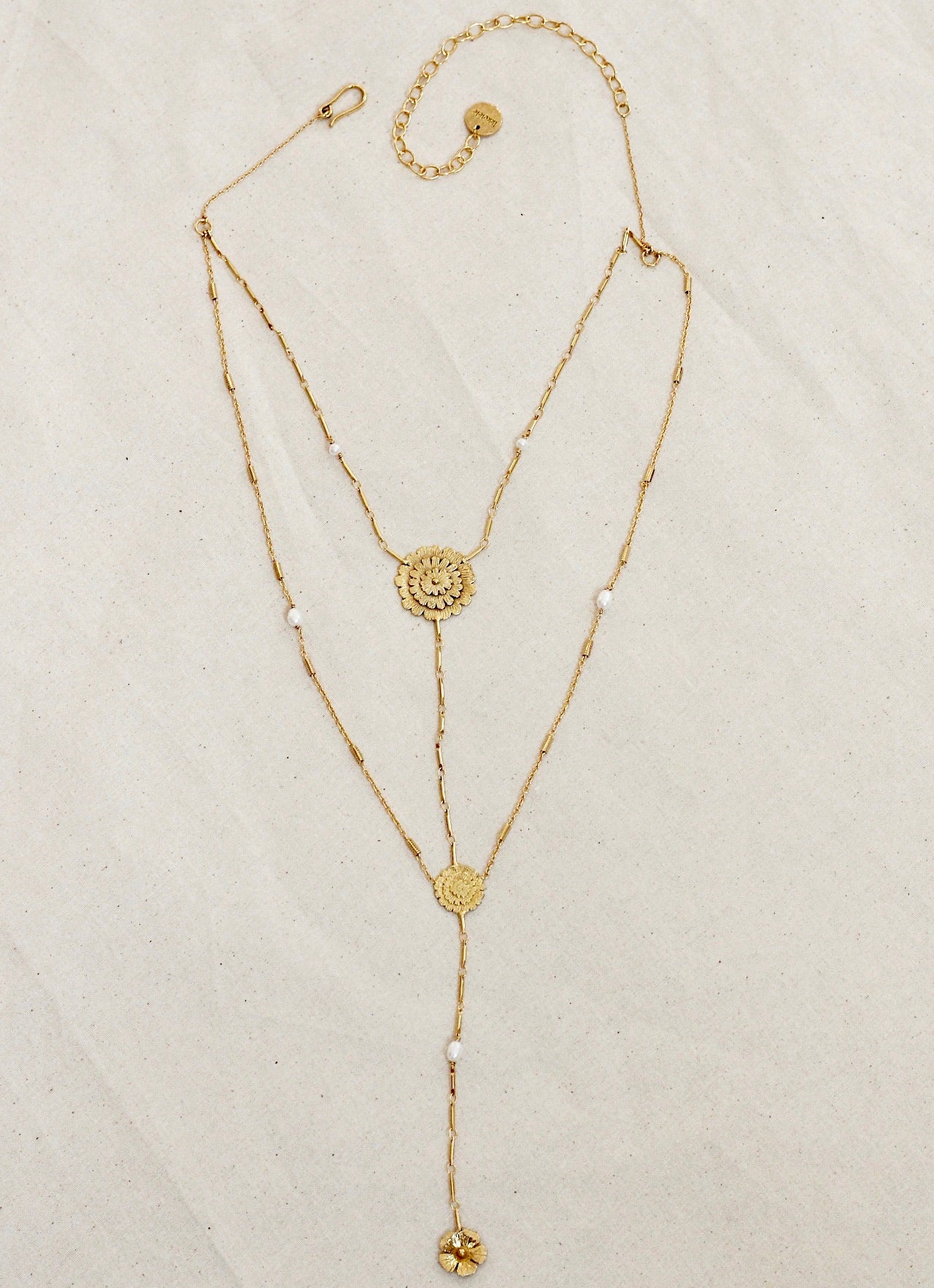 marigold necklace