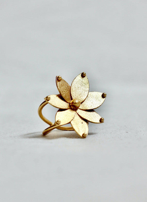 lotus flower ring