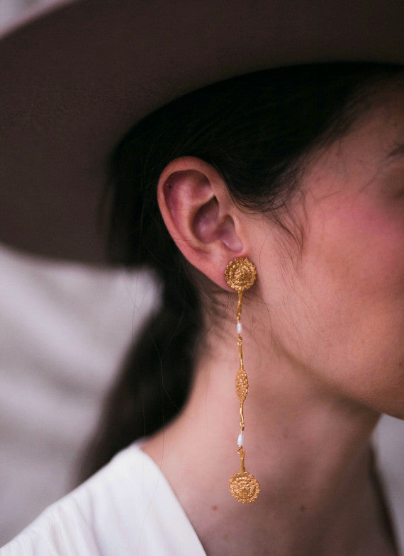 Marigold earrings